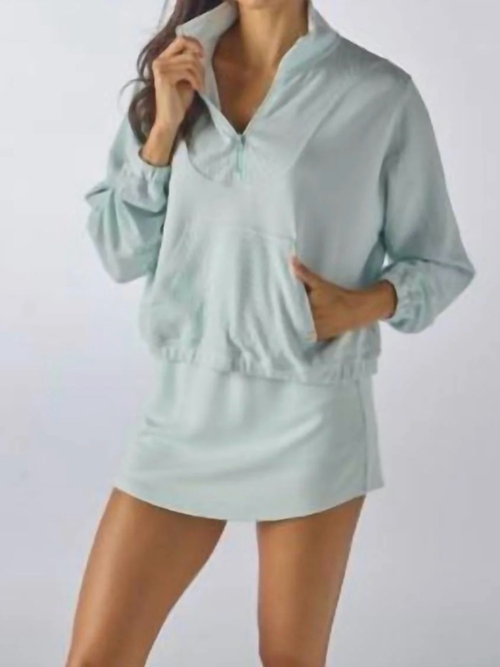 Simply Southern Mint Quarter Zip
